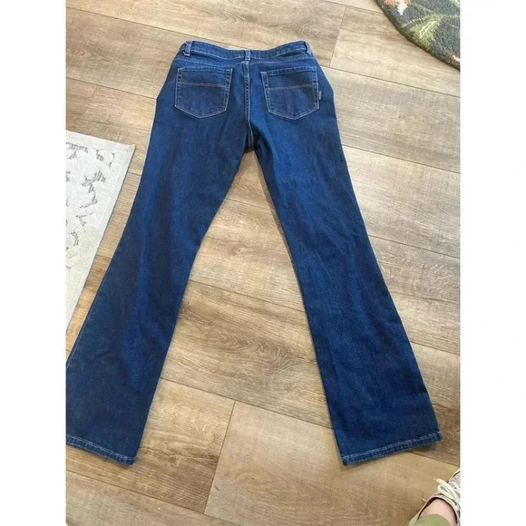 Patagonia Women's Bootcut Jeans Blue Dark Wash Vintage Style size 30 ( 8P ) - Picture 2 of 7